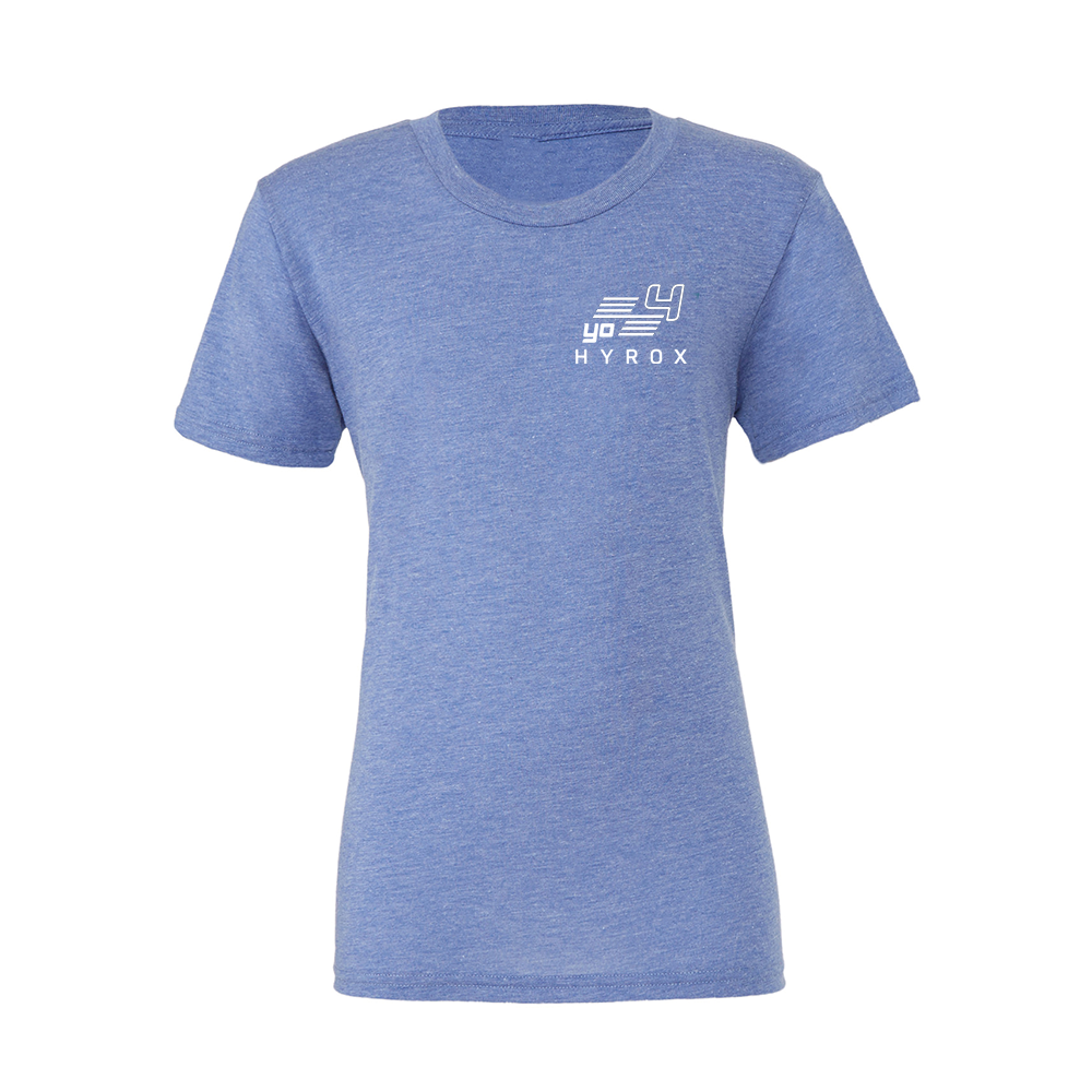 YO4 - Tri Blend T Shirt - Hyrox Print
