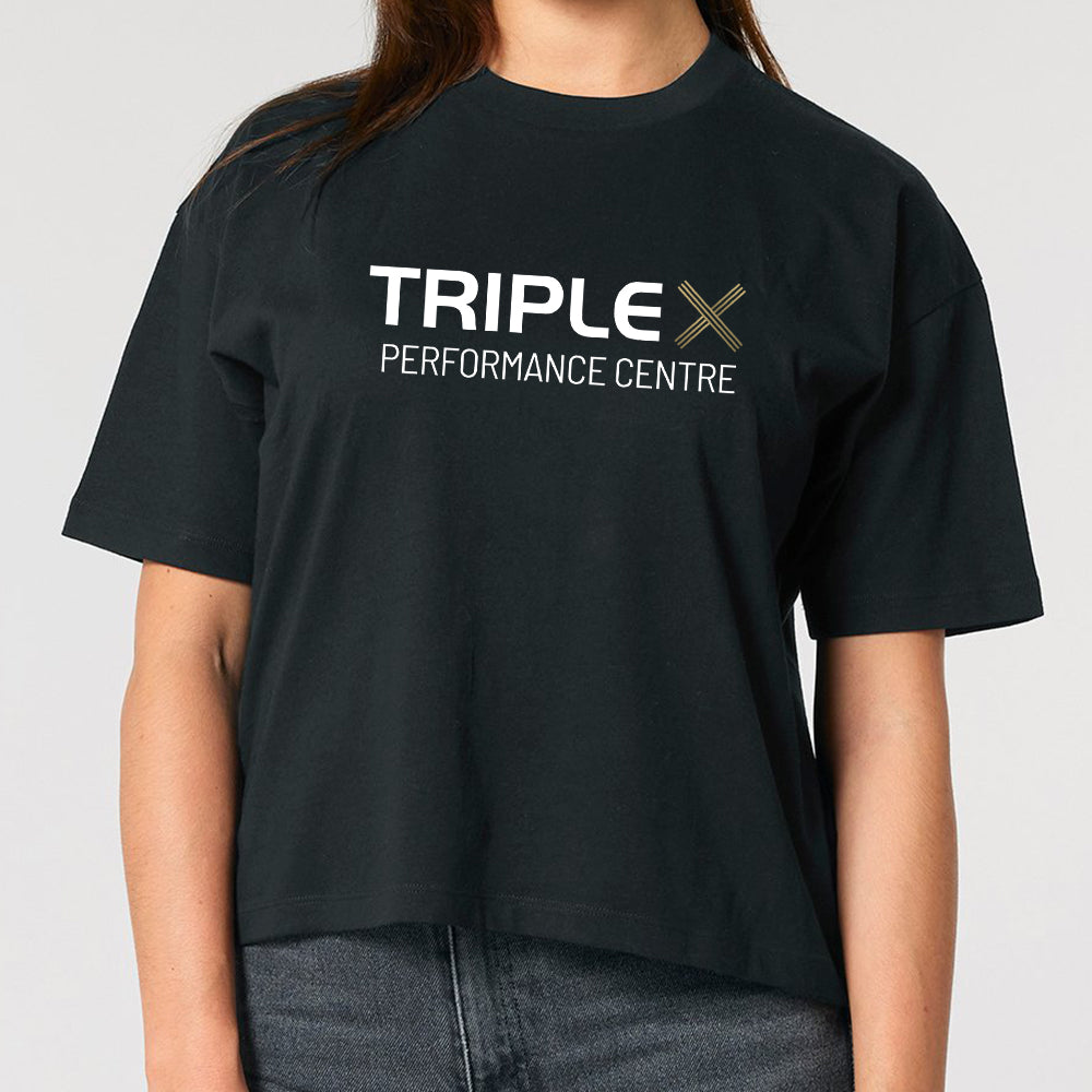 Triple X Performance Centre - cropped Boxy T shirt