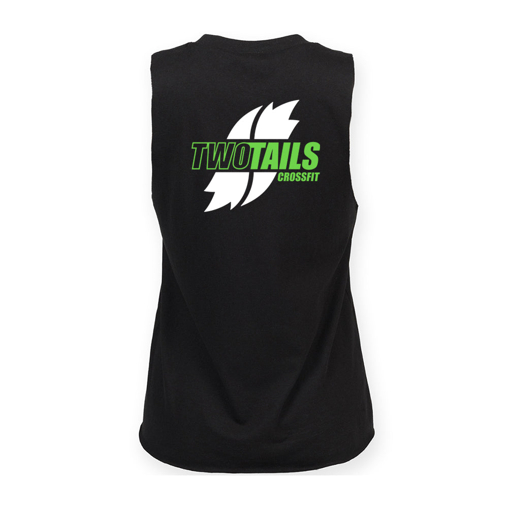 Two Tails CrossFit High Neck Muscle Vest