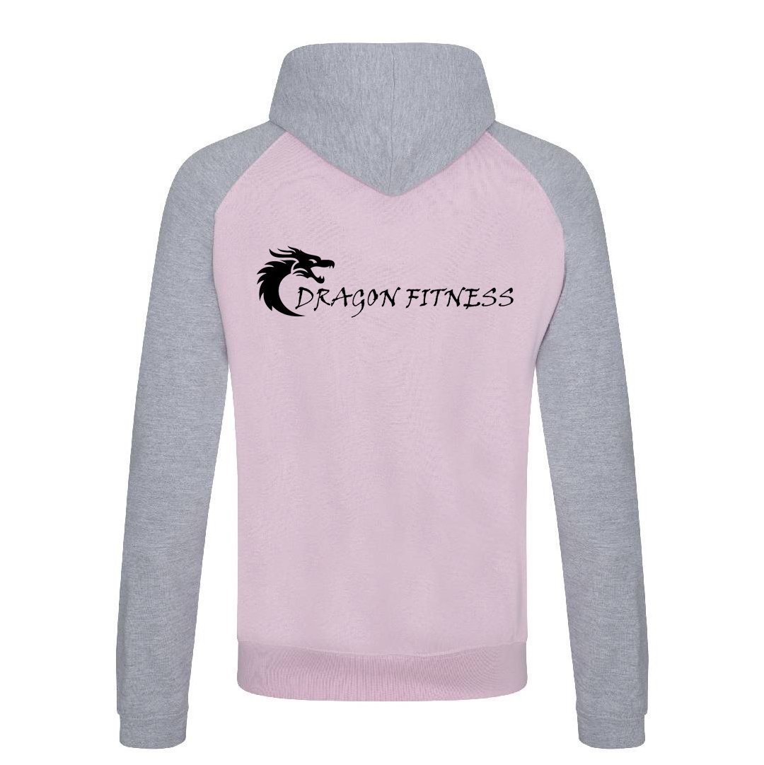 Dragon Two Colour Varsity Pullover Hoodie