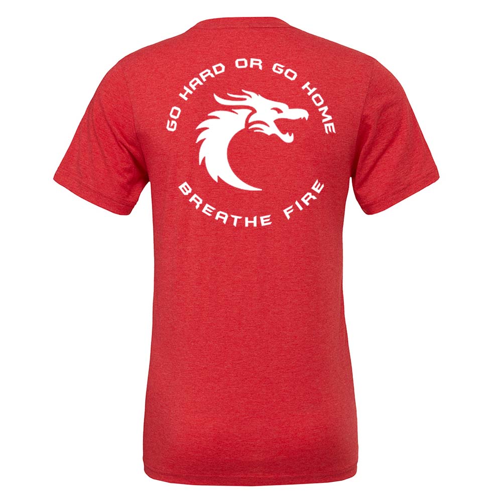 Dragon Fitness "Go Hard or Go Home" Unisex Tshirt
