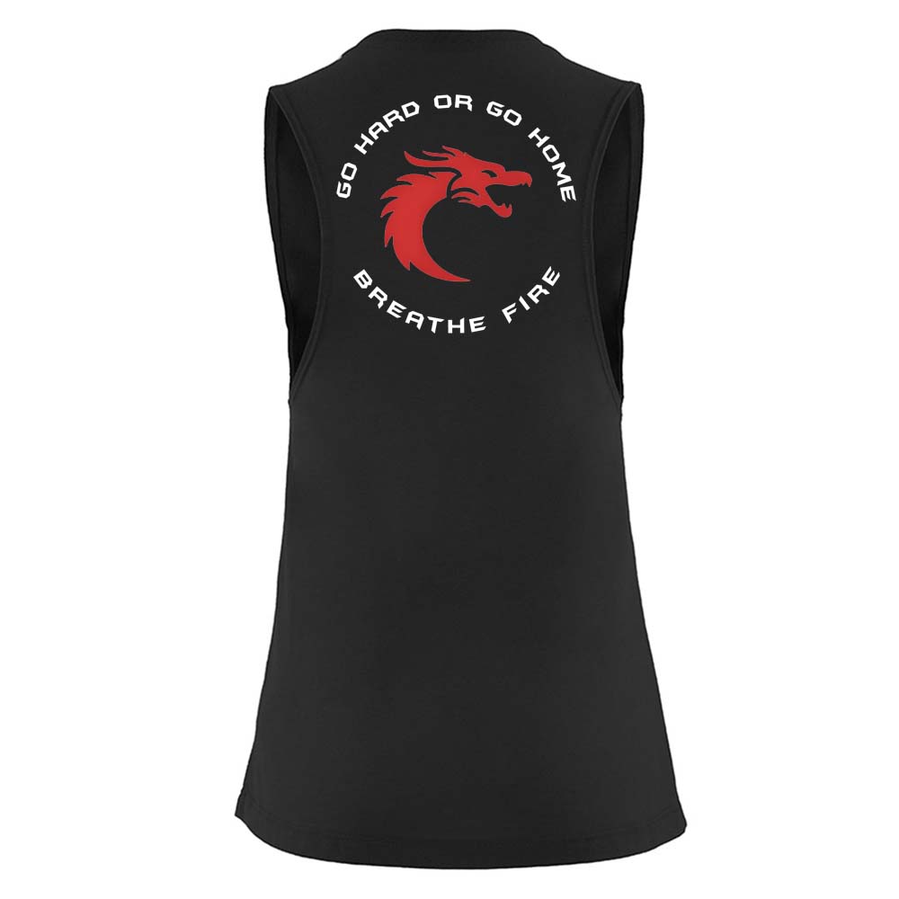 Dragon Fitness "Go Hard of Go Home" Muscle Vest