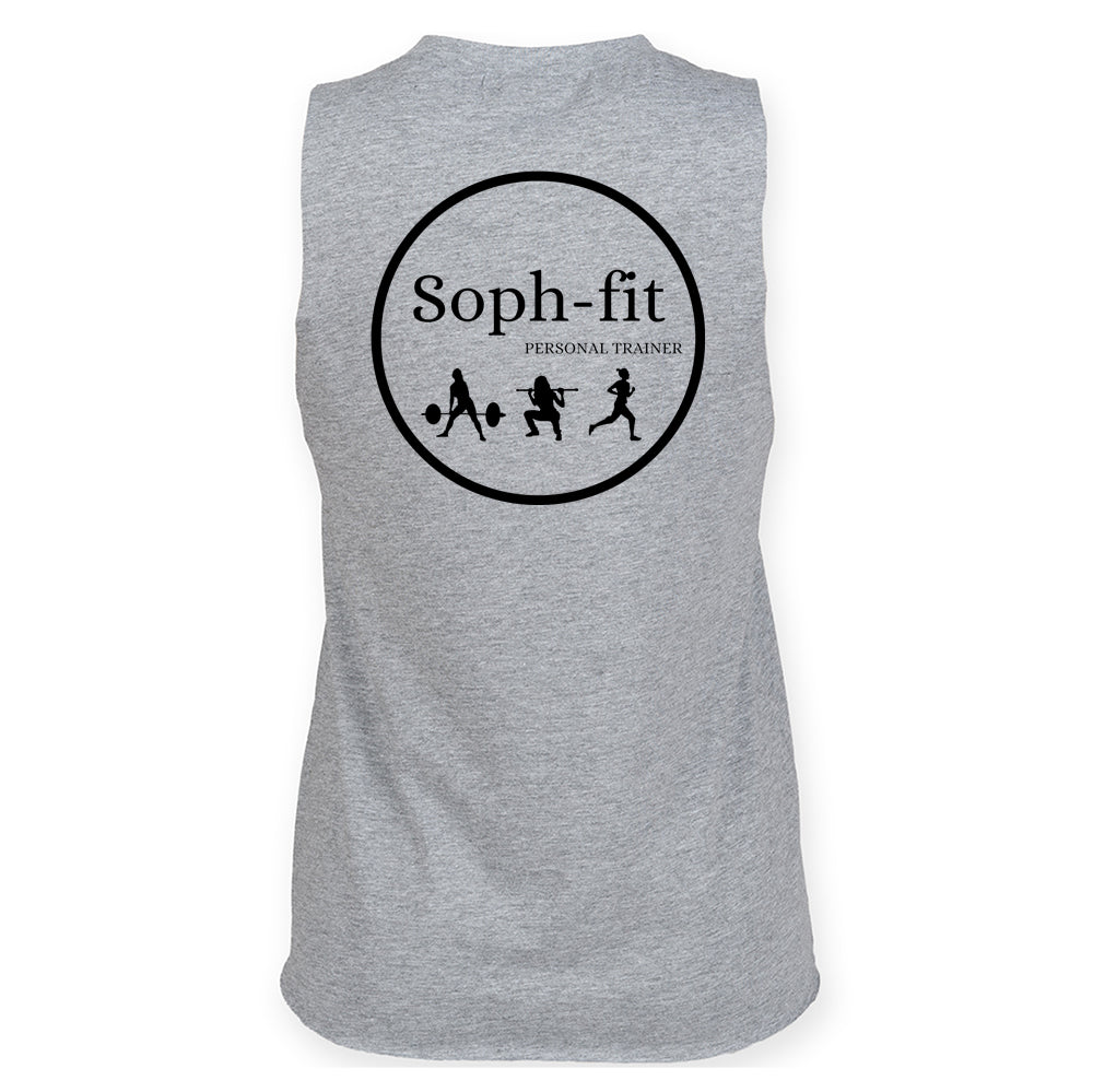 Soph-Fit - High Neck Ladies muscle vest