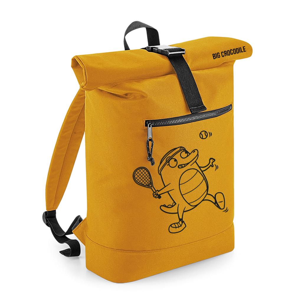 Mustard - Roll Top Ruck Sack - Choose Your Croc