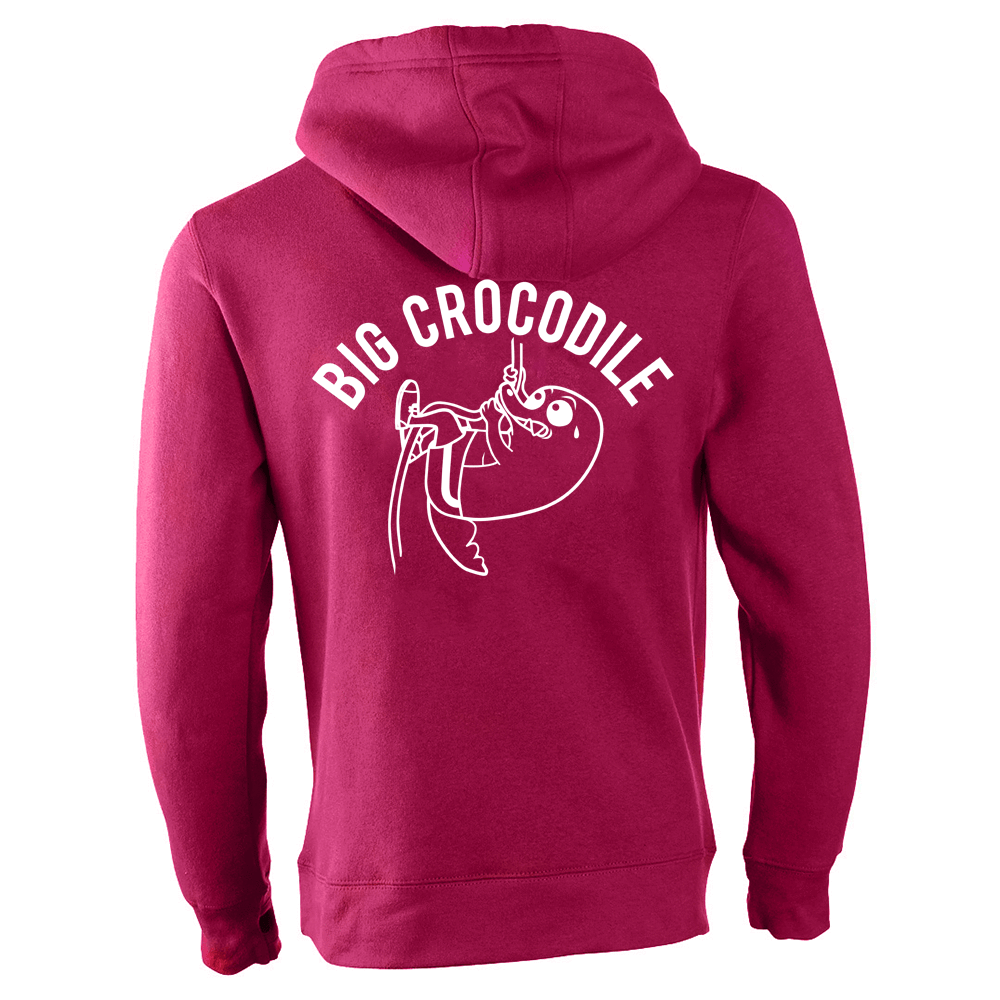 Rope Climber Luxury Hoodie - Big Crocodile