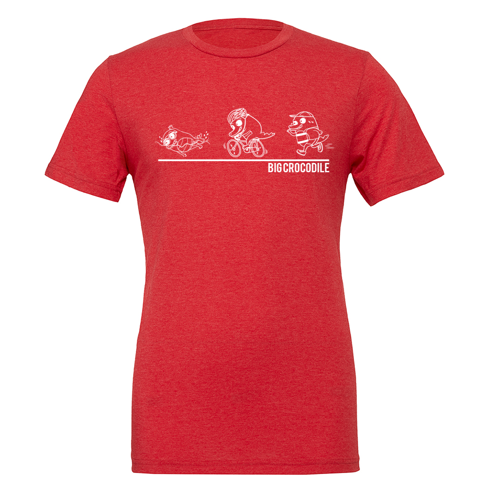 Sports Red - T Shirt - Choose Your Croc