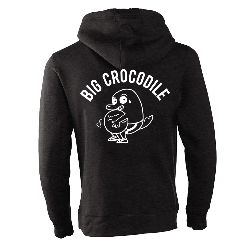 Strongman Fleece Lined Zip Up Hoodie - Big Crocodile