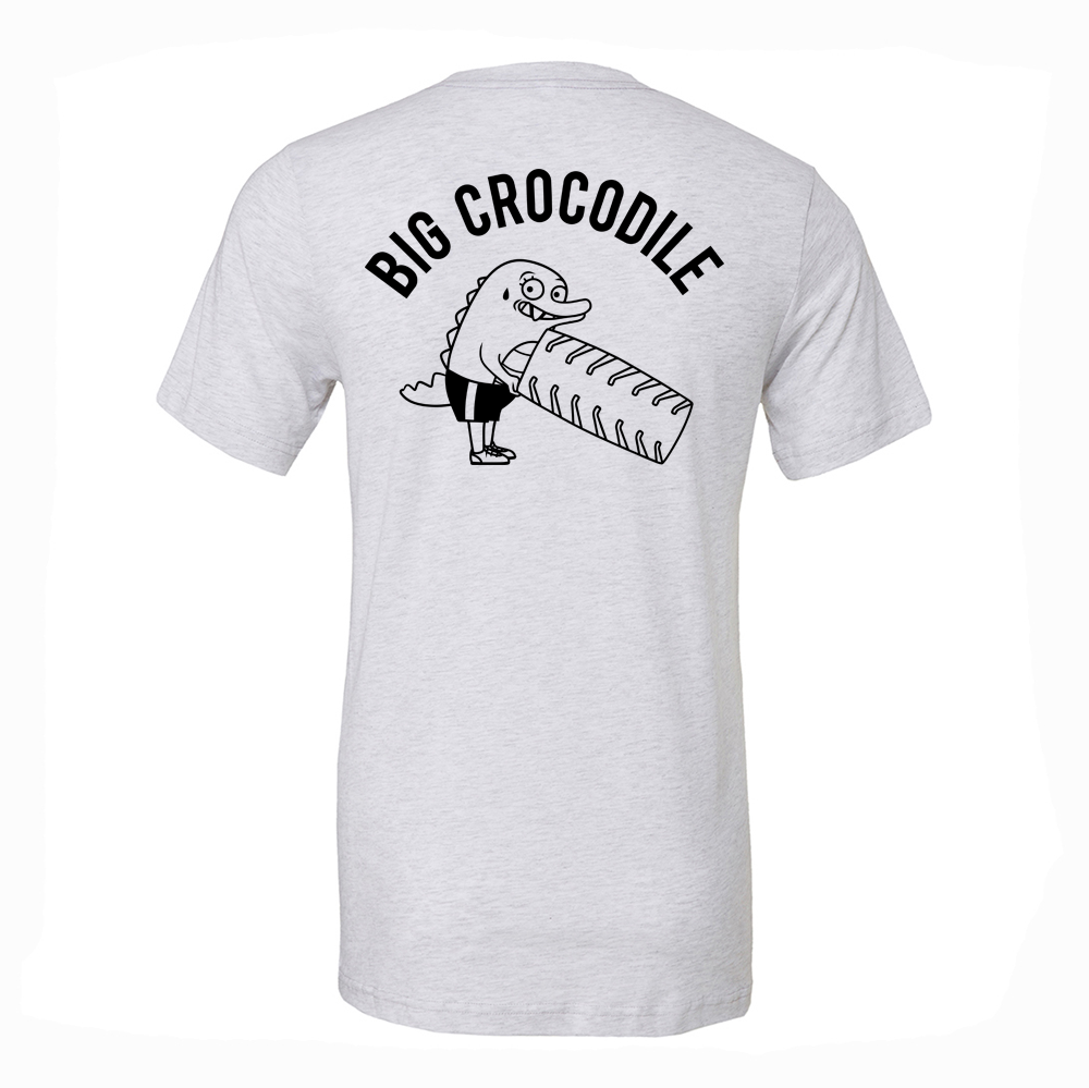 White Marl - T Shirt - Choose Your Croc