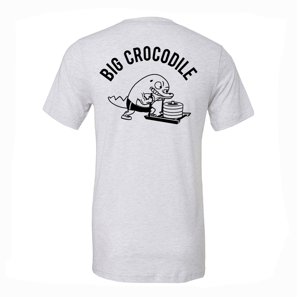 White Marl - T Shirt - Choose Your Croc