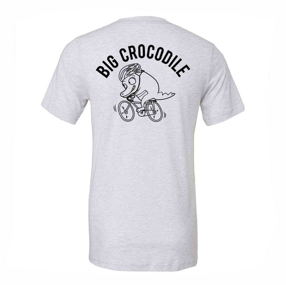 White Marl - T Shirt - Choose Your Croc