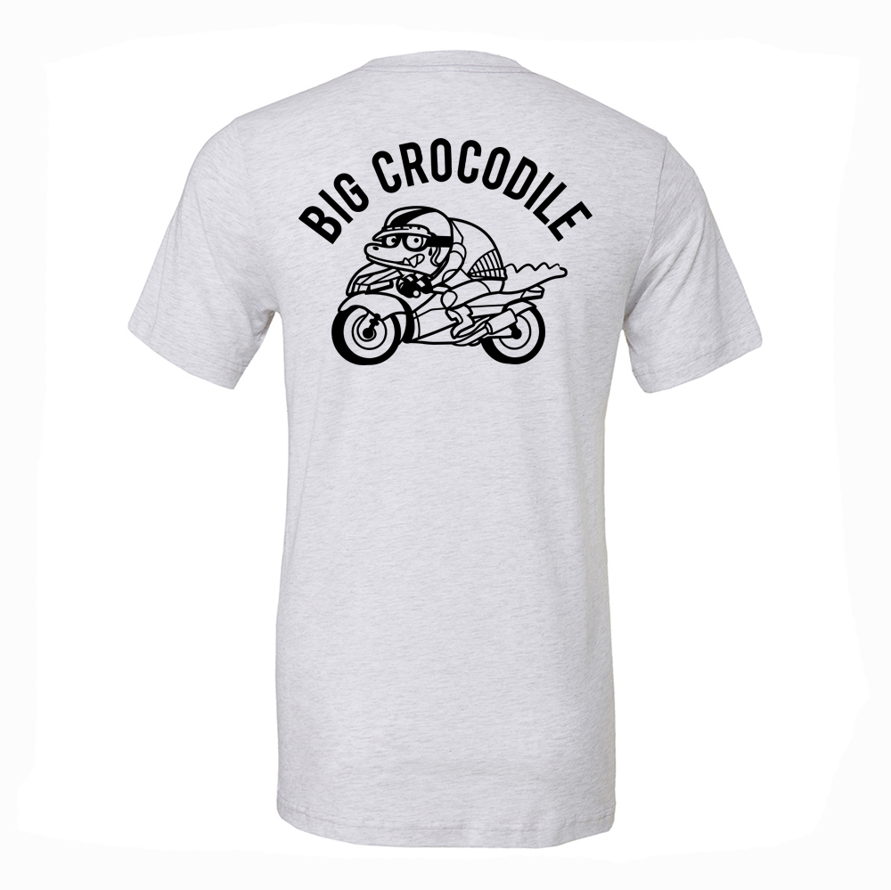White Marl - T Shirt - Choose Your Croc