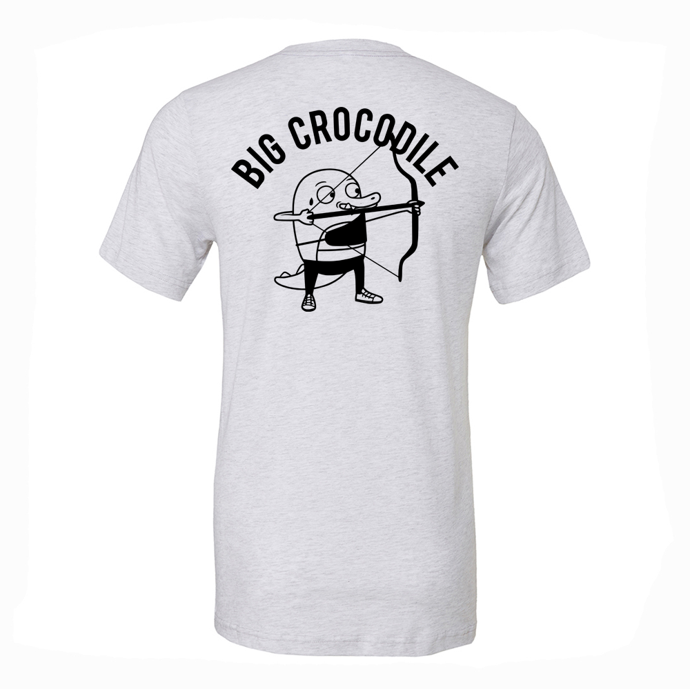 White Marl - T Shirt - Choose Your Croc