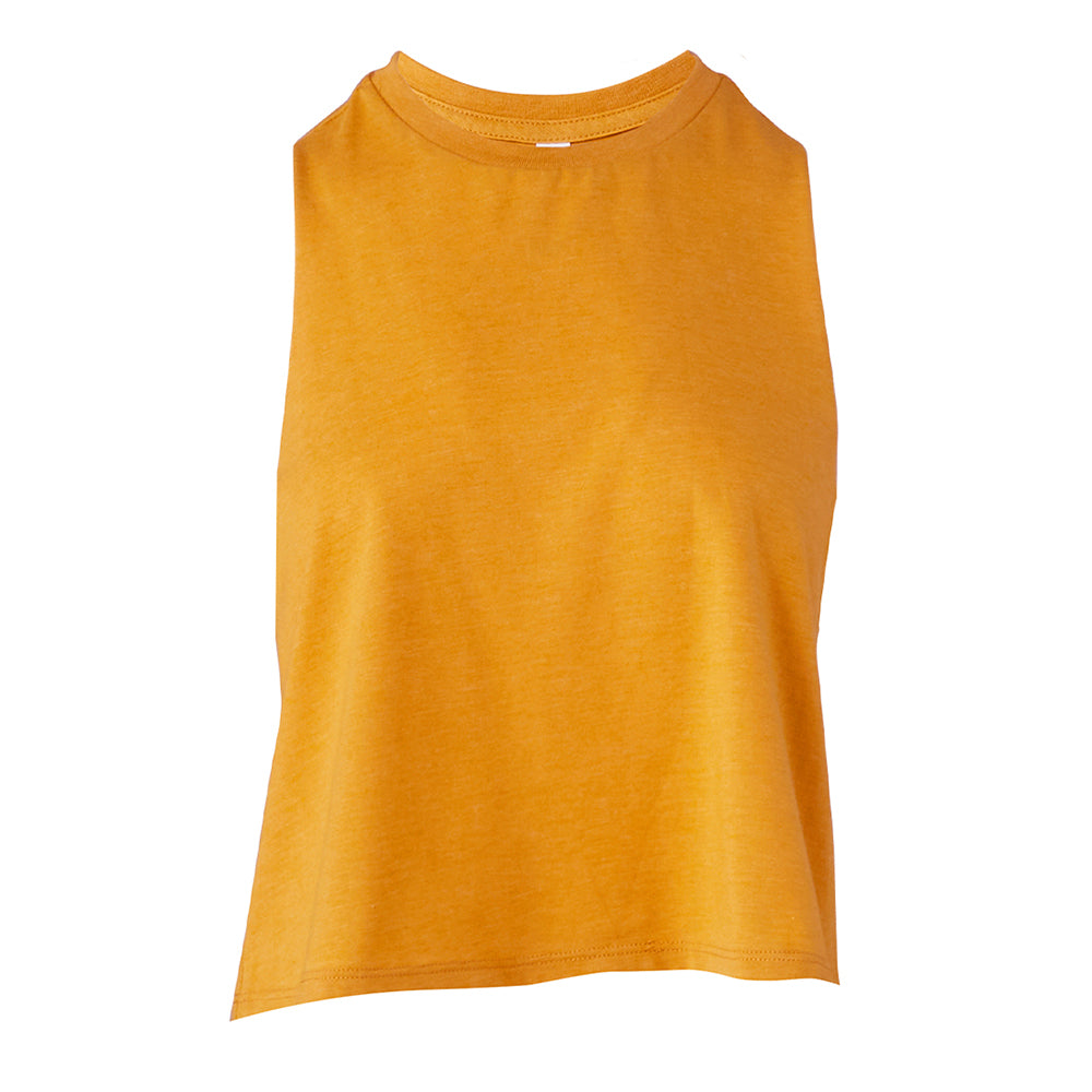 Ladies Cropped Racer Back Vest