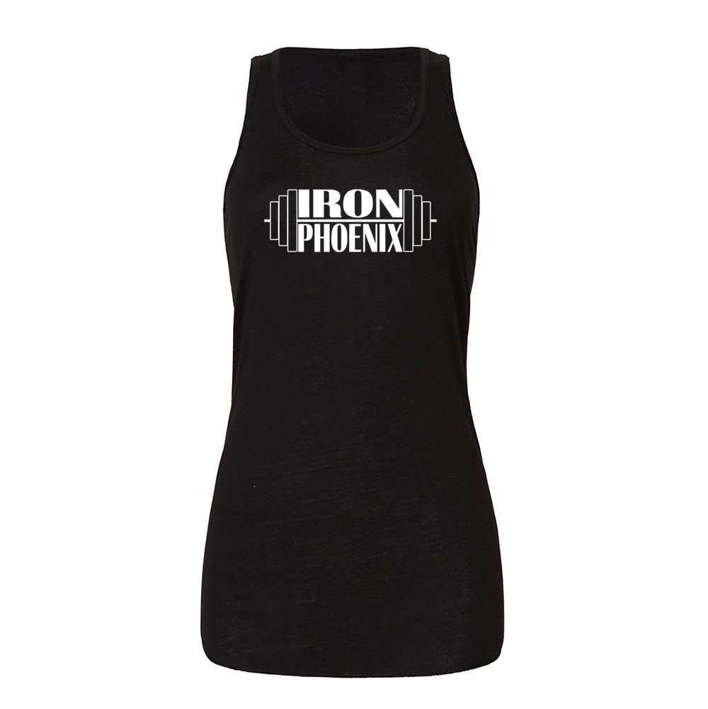 Iron Phoenix - Flowy Racer back vest - Barbell Print