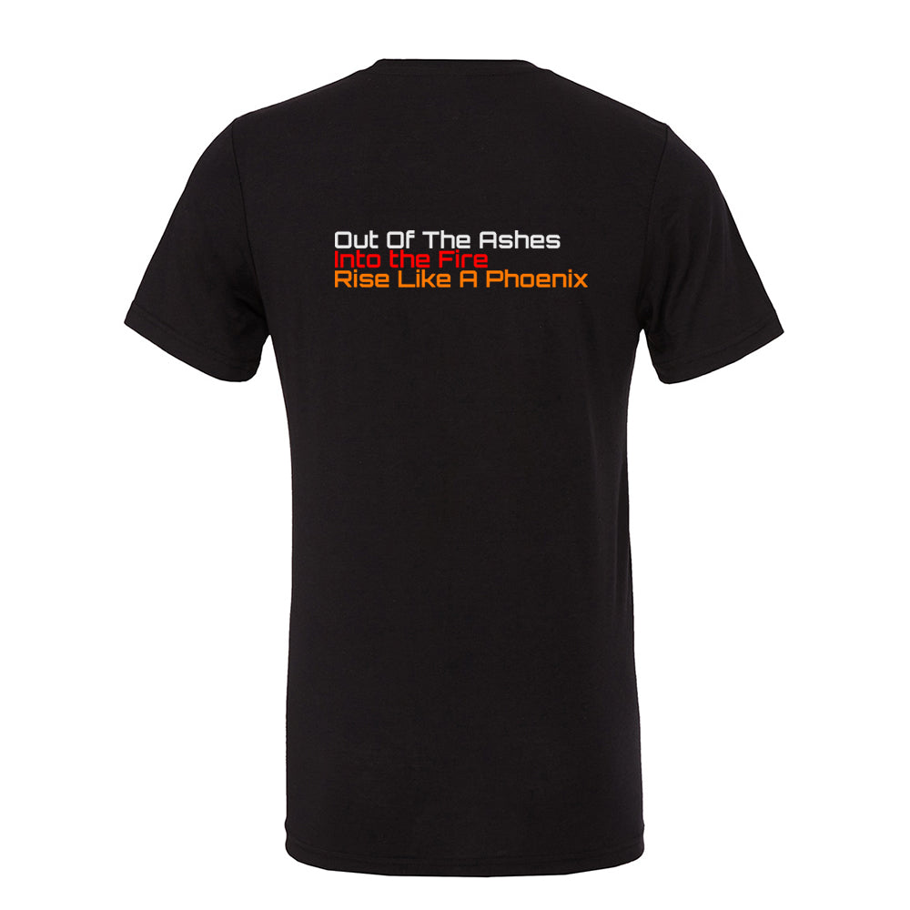 Iron Phoenix - Tri Blend T shirt - OOTA Print