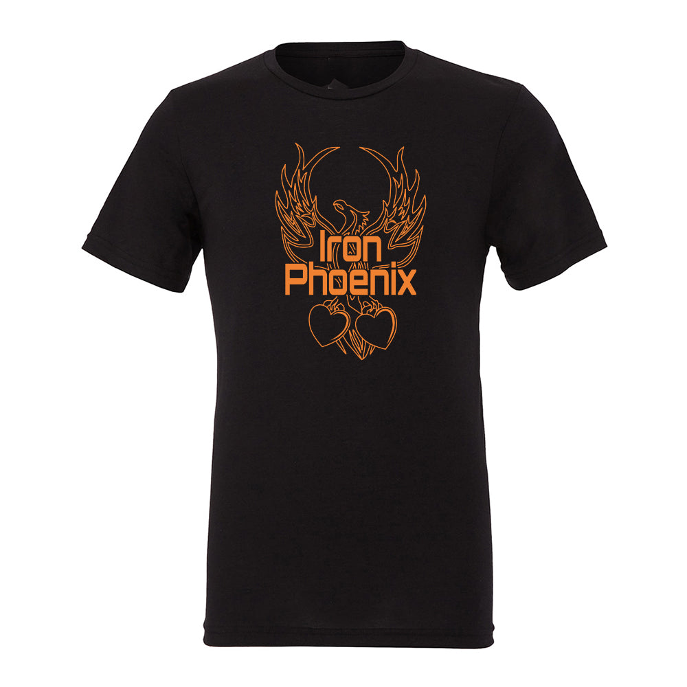 Iron Phoenix - Tri Blend T shirt - Phoenix Print