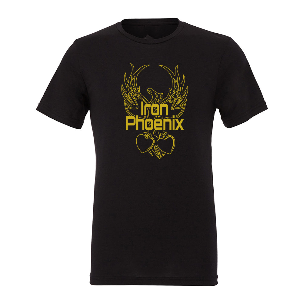 Iron Phoenix - Tri Blend T shirt - Phoenix Print