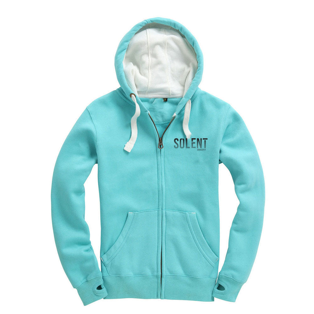 CROSSFIT SOLENT - STANDARD PRINT - HEAVYWEIGHT ZIP UP HOODIE