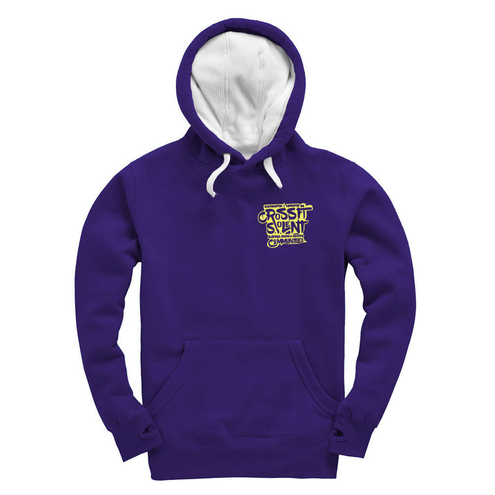 Heavyweight Zip Up hoodie - Community Print