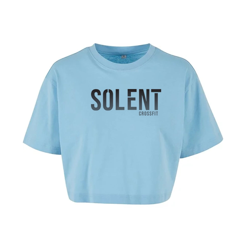 SOLENT CROSSFIT - Ladies Cropped T shirt - Standard Print