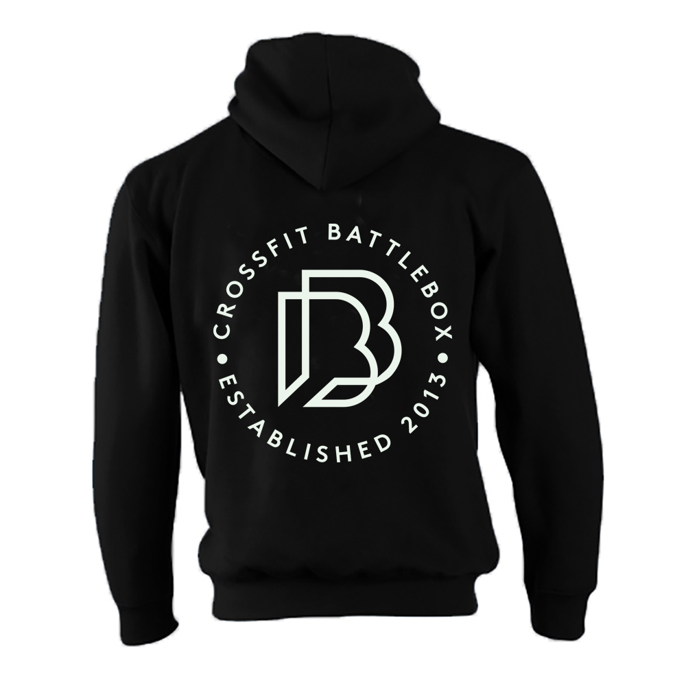 Battle Box Light Weight Zip Up Hoodie