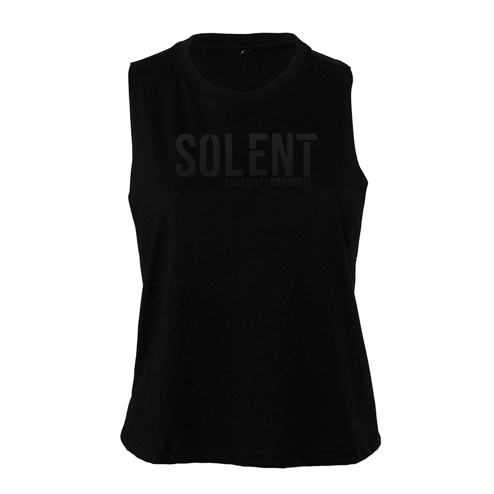 CROSSFIT SOLENT - STANDARD PRINT - CROPPED RACER BACK VEST