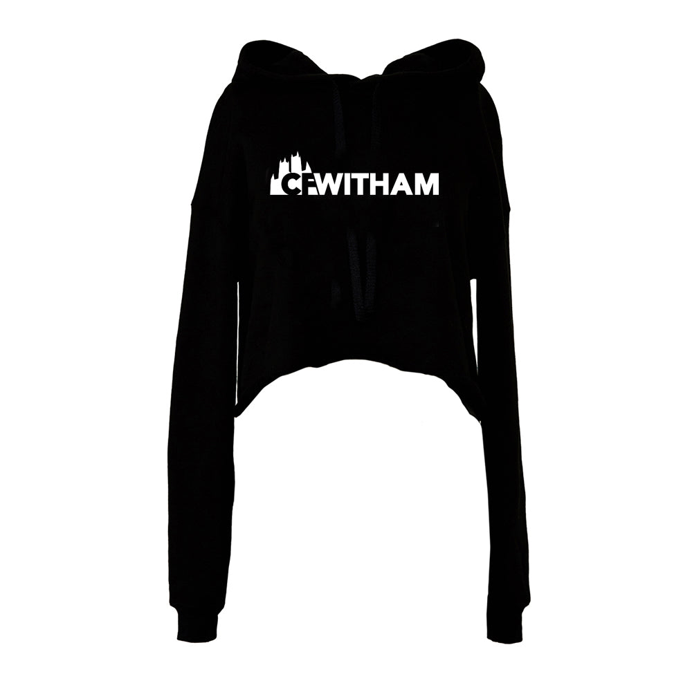 CrossFit Witham Lincoln - Cropped Ladies Hoodie - CF Witham Print