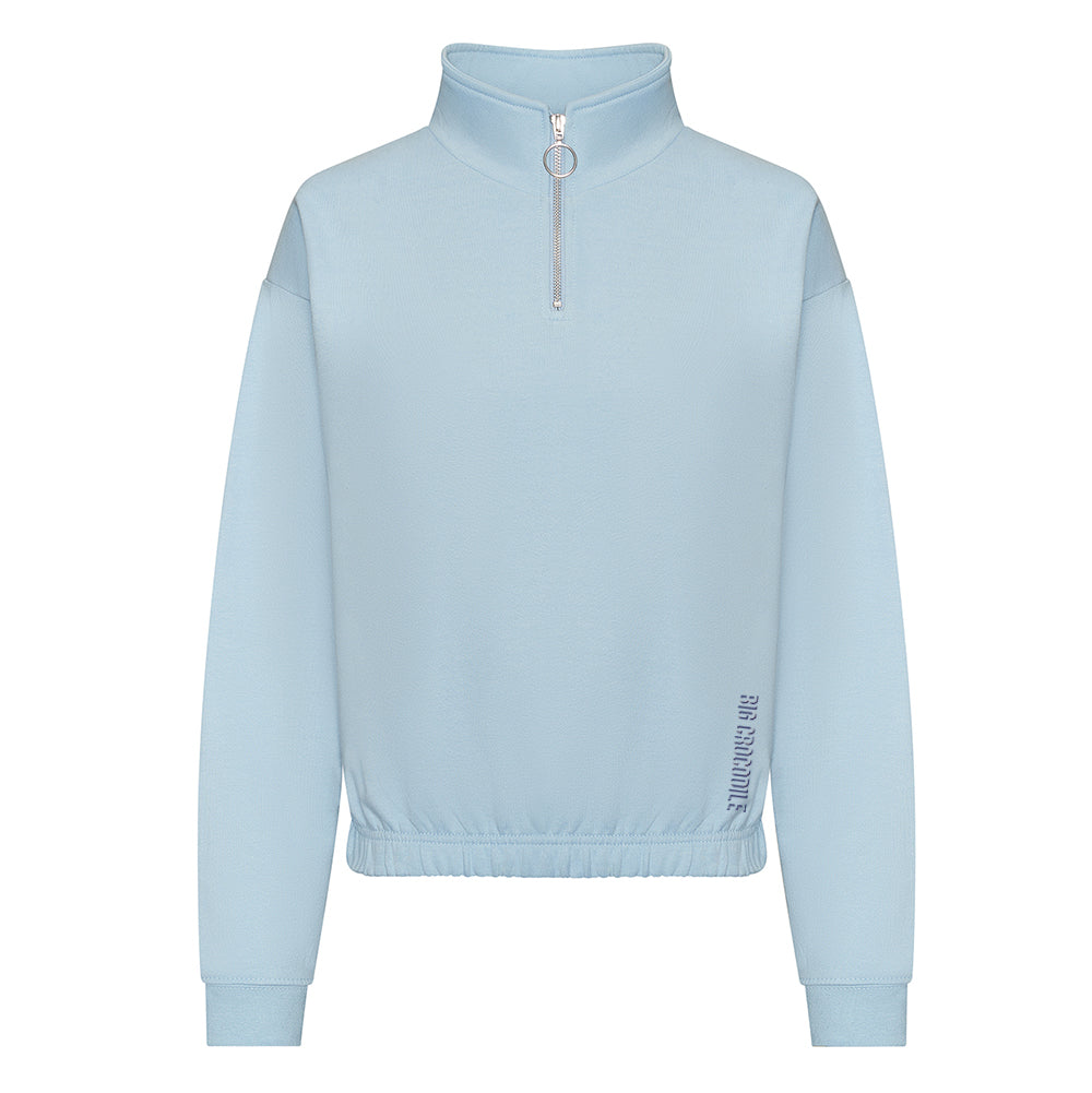 Cropped 1/4 zip Sweatshirt