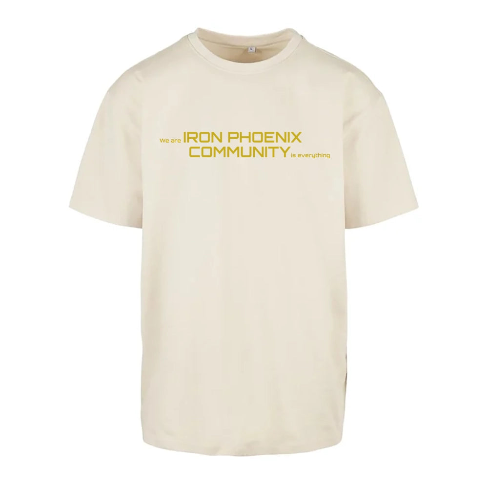 Iron Phoenix - Oversized Heavyweight T shirt - Community print