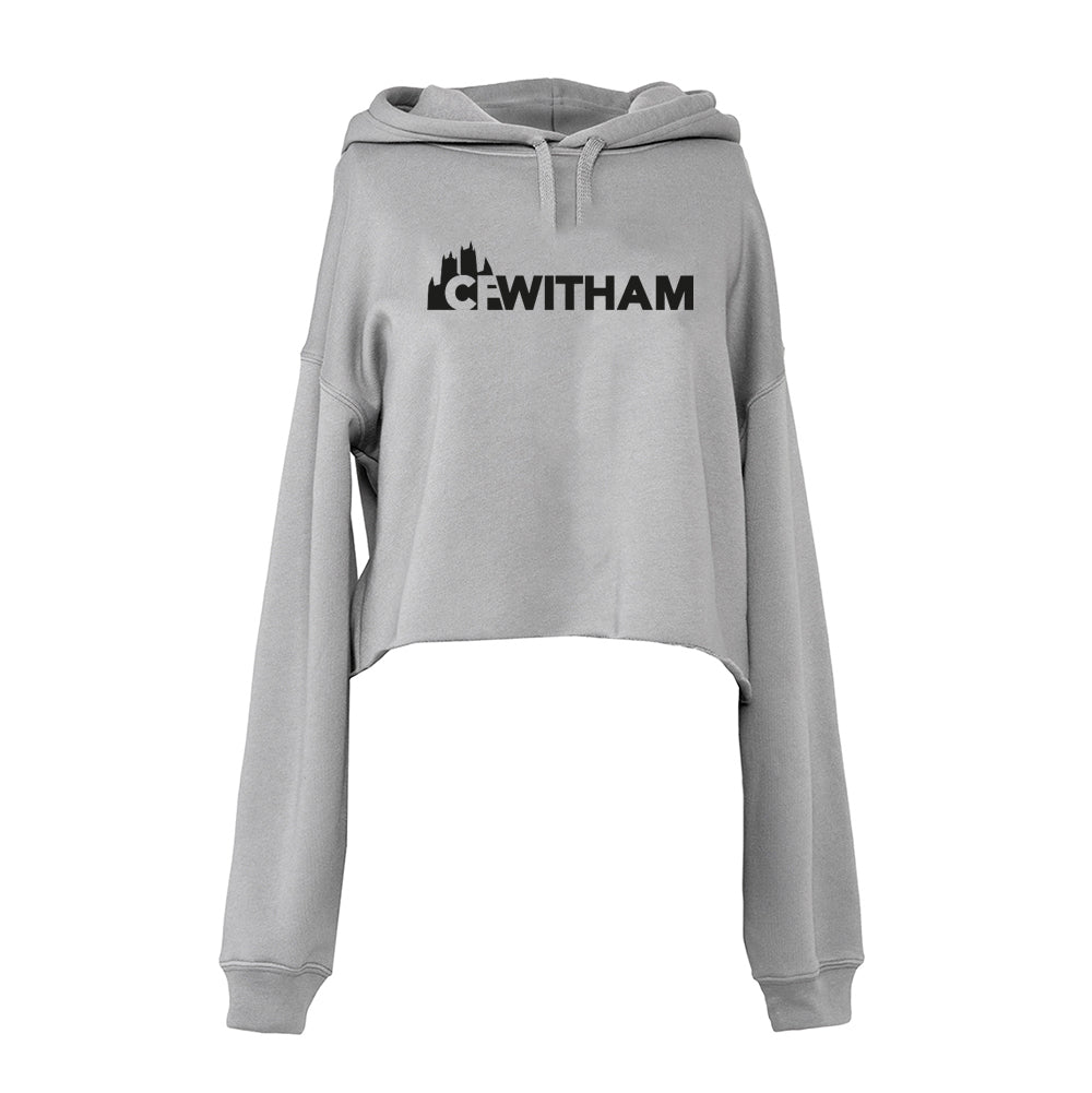 CrossFit Witham Lincoln - Cropped Ladies Hoodie - CF Witham Print