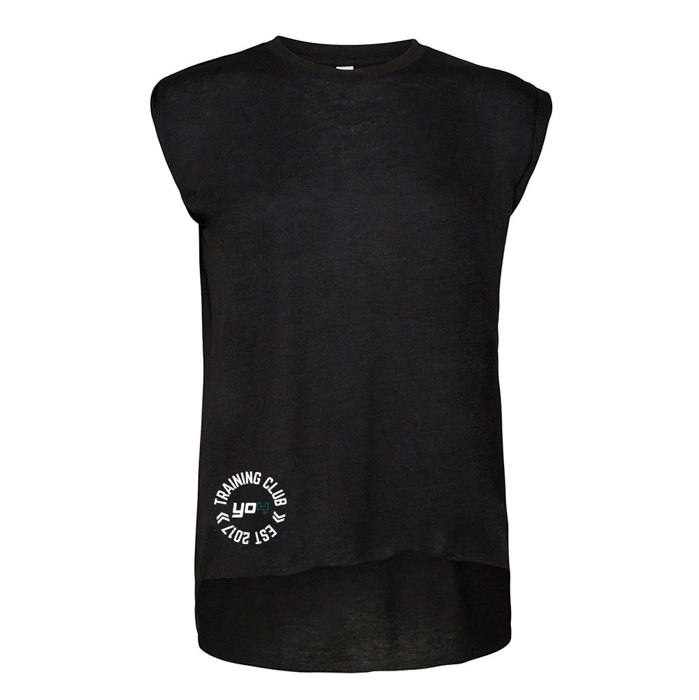 YO4 - Ladies Capped Sleeve Vest