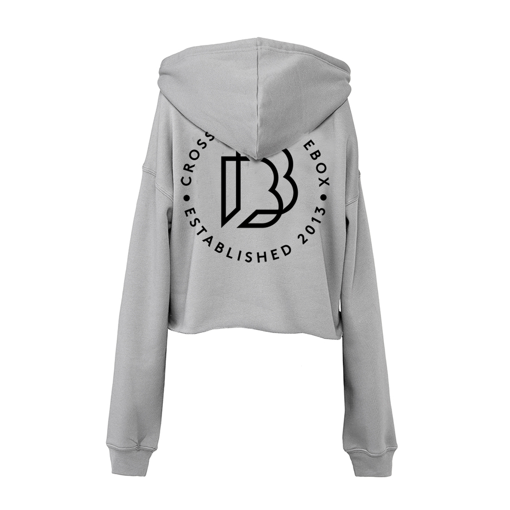 Battle Box - Cropped Ladies Hoodie