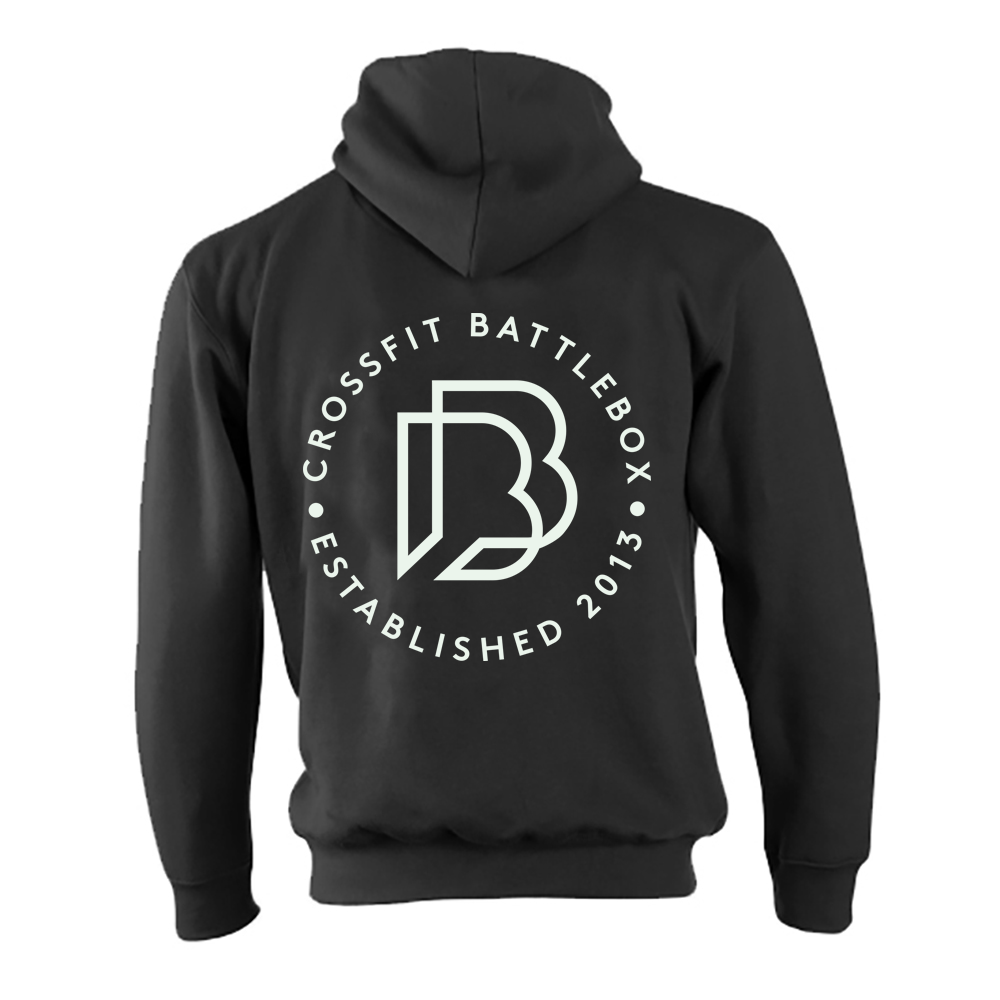 Battle Box Light Weight Zip Up Hoodie