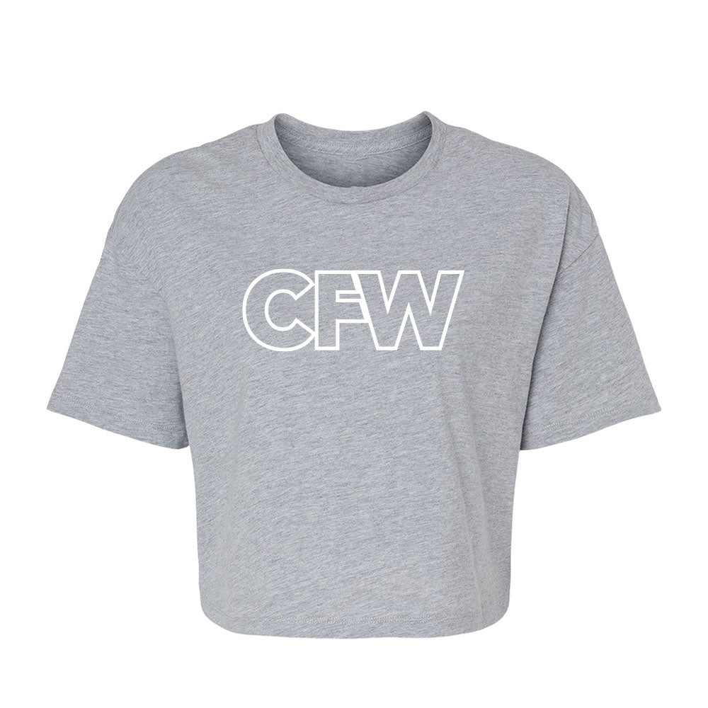 CrossFit Witham Lincoln - Cropped T shirt - CFW Print