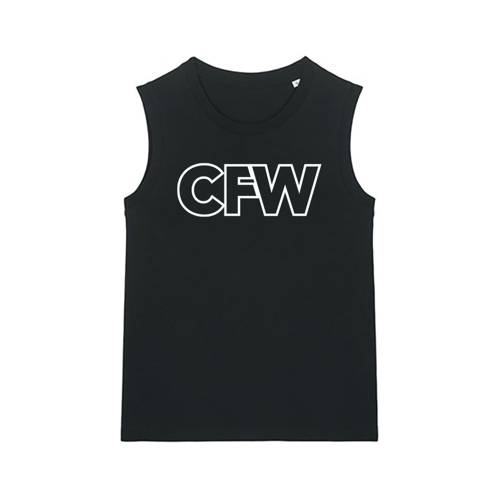 CrossFit Witham Lincoln - Ladies Muscle Vest - CFW Print