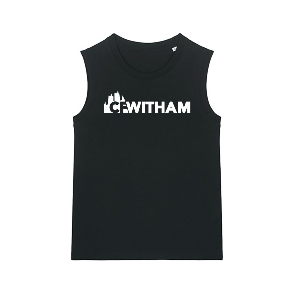 CrossFit Witham Lincoln - Ladies Muscle Vest - CF Witham Print
