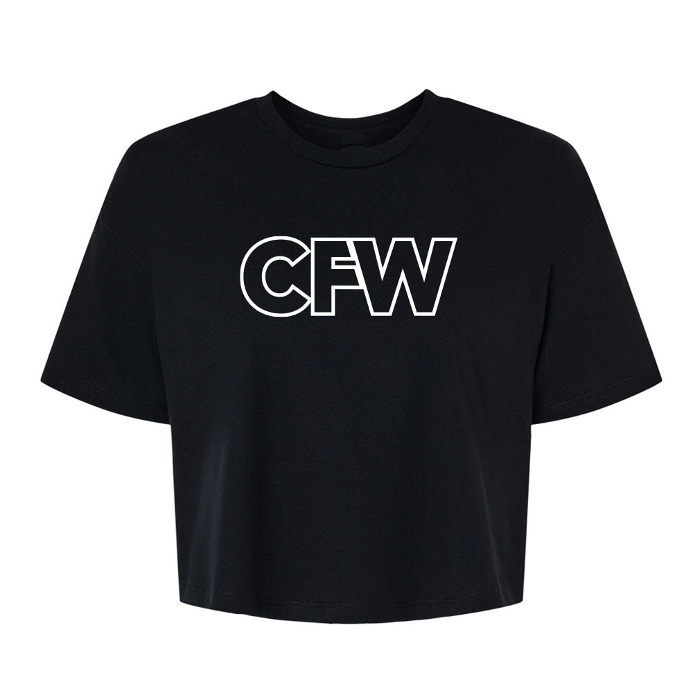 CrossFit Witham Lincoln - Cropped T shirt - CFW Print
