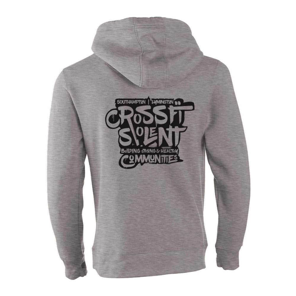 Heavyweight Zip Up hoodie - Community Print