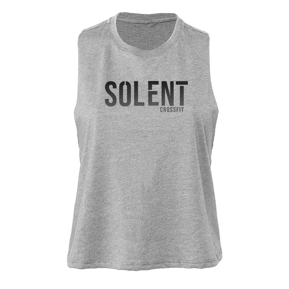 CROSSFIT SOLENT - STANDARD PRINT - CROPPED RACER BACK VEST