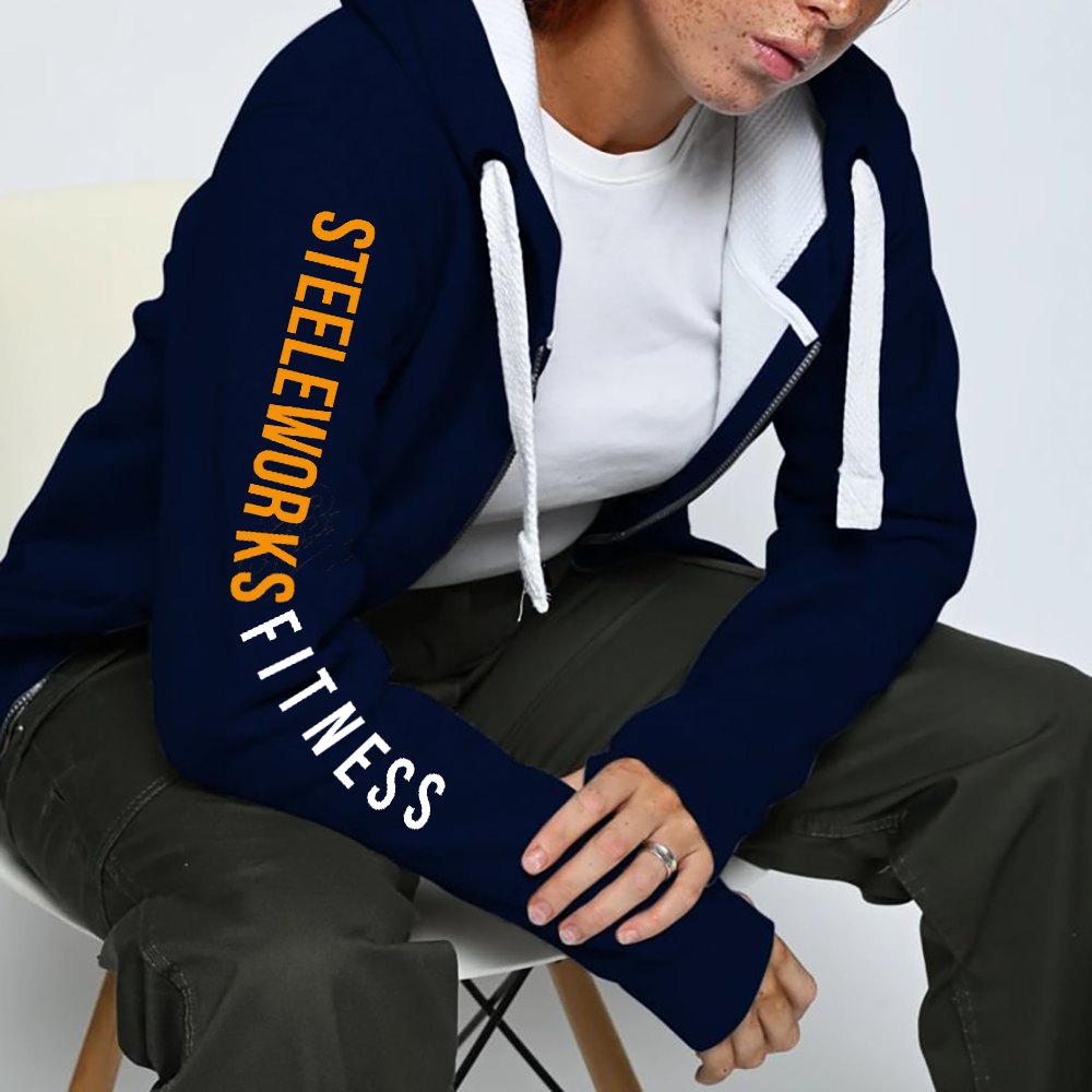 Steeleworks Fitness Heavyweight Zip Up Hoodie