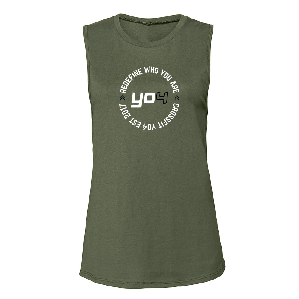 CrossFit YO4 - Ladies Muscle Vest