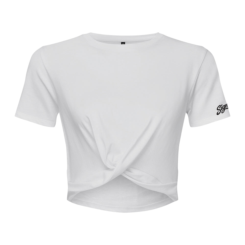 Twisted Crop T shirt