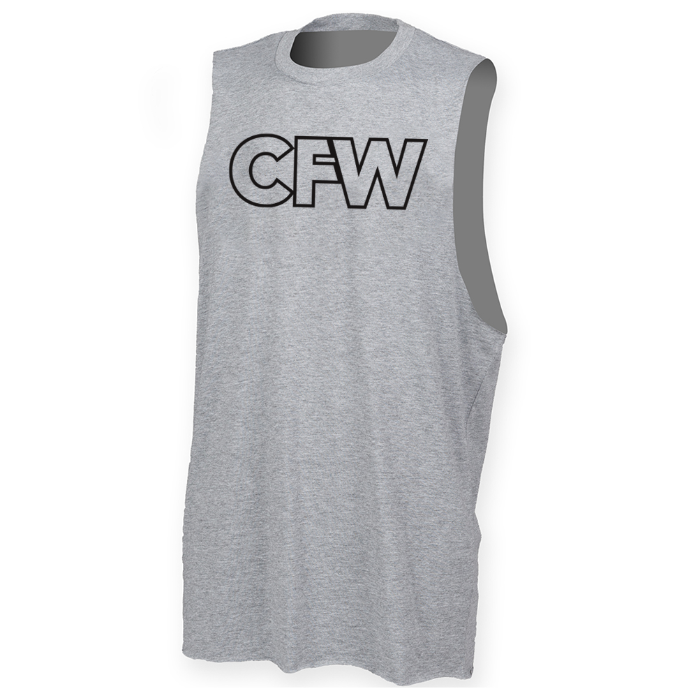 CrossFit Witham - Mens Muscle Vest - CFW Print
