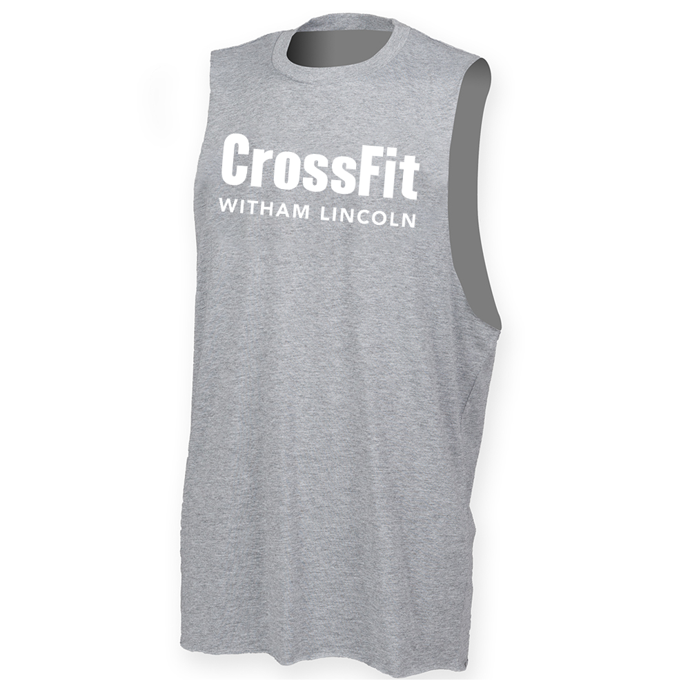 CrossFit Witham - Mens Muscle Vest - Classic Print