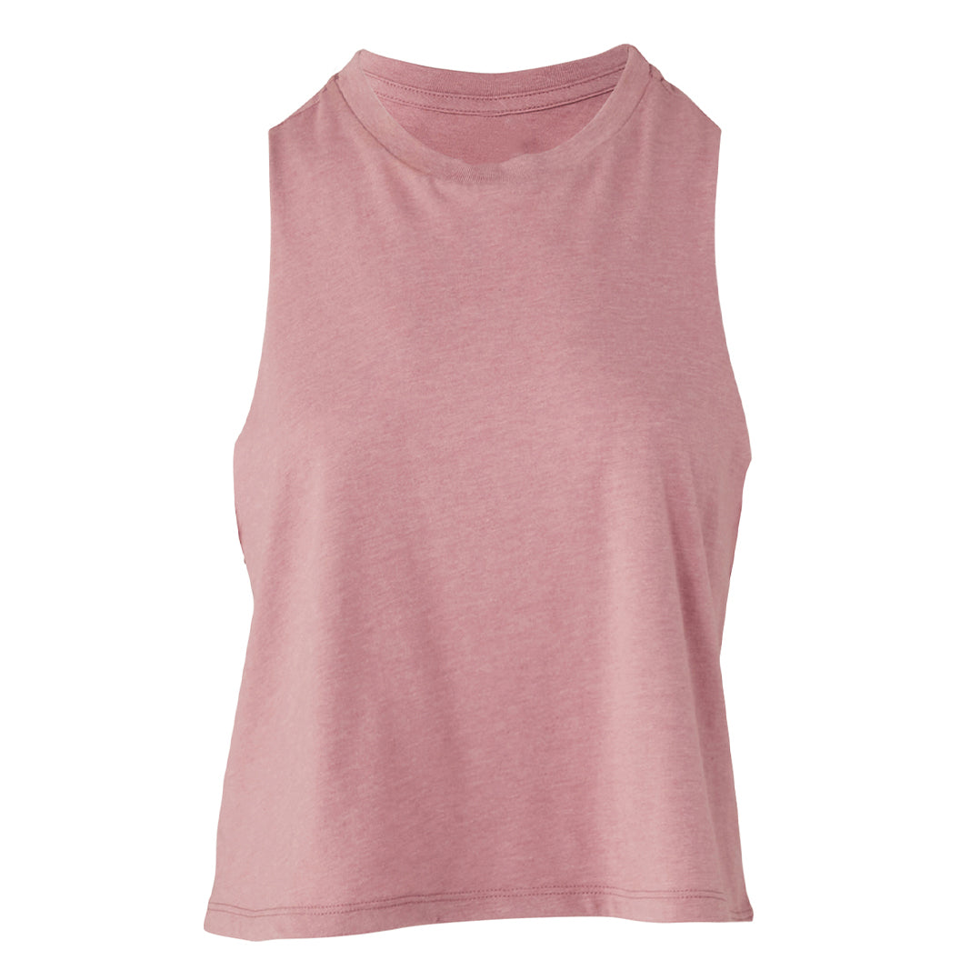 Ladies Cropped Racer Back Vest