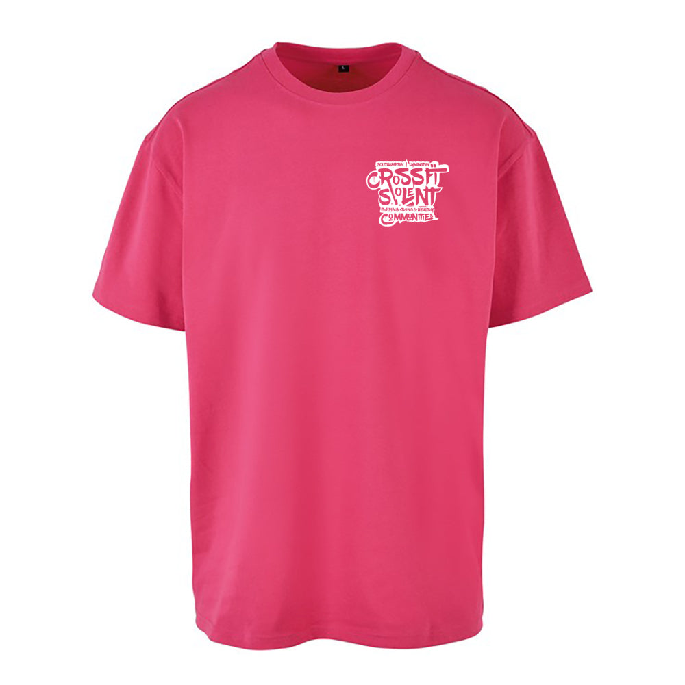 SOLENT CROSSFIT - Oversized Heavyweight T shirt - Community Print