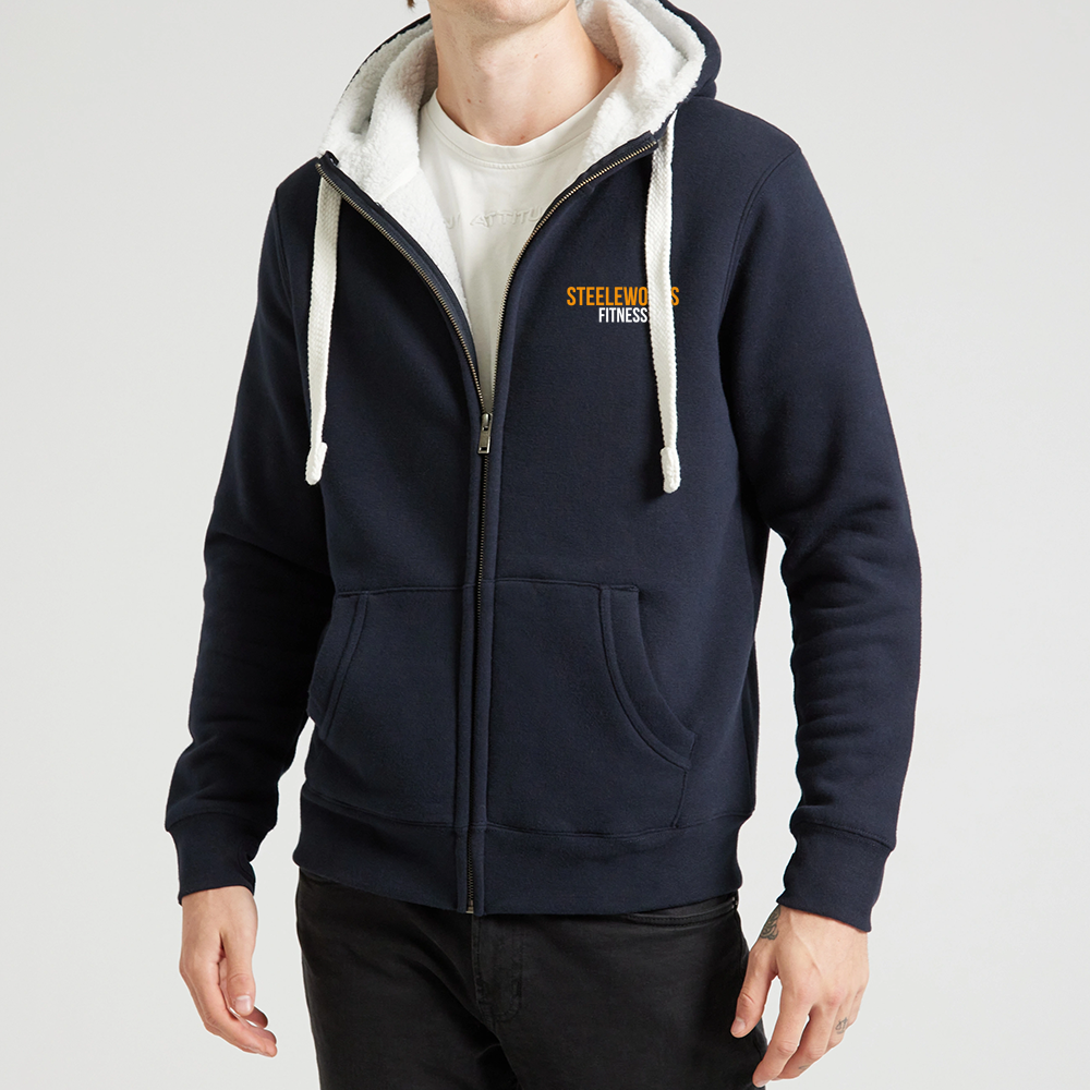 Steeleworks - Fleece Lined Zip Up Hoodie