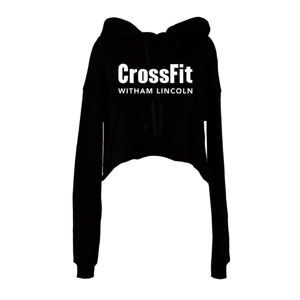 CrossFit Witham Lincoln - Cropped Ladies Hoodie - Classic Print