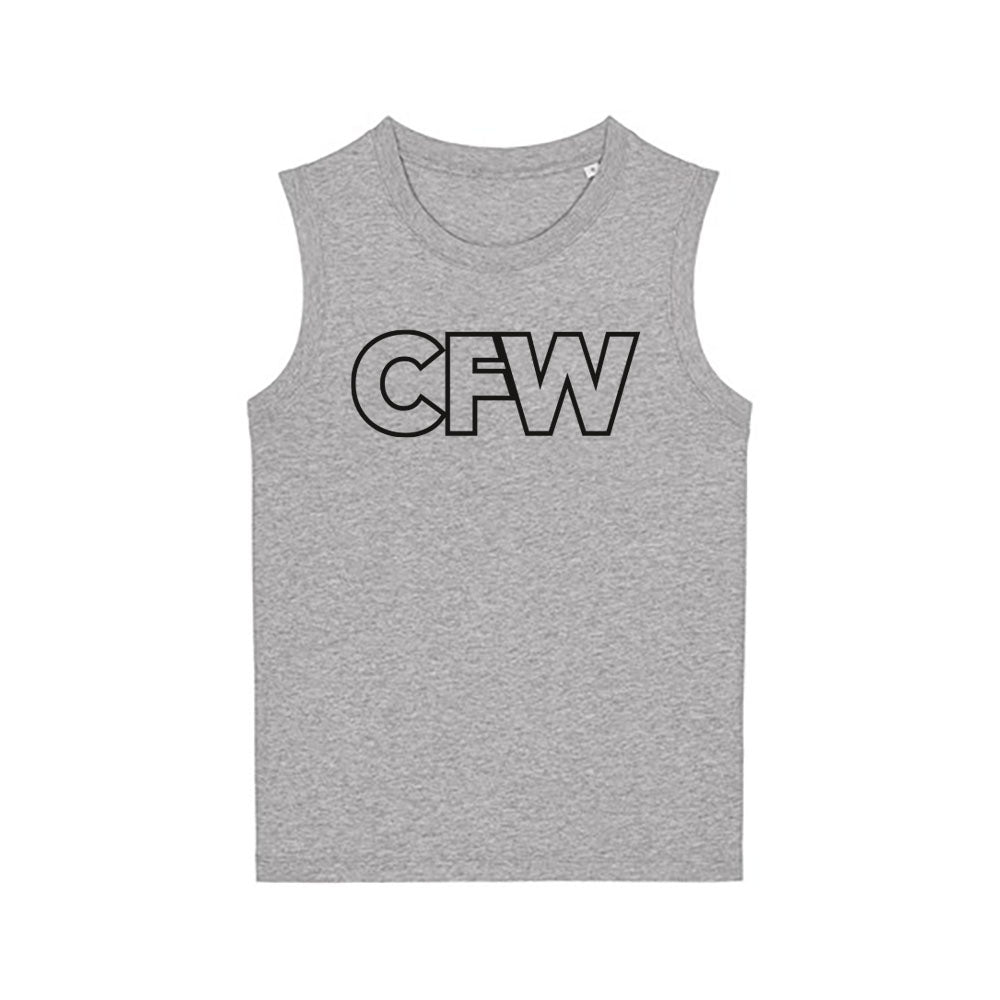 CrossFit Witham Lincoln - Ladies Muscle Vest - CFW Print