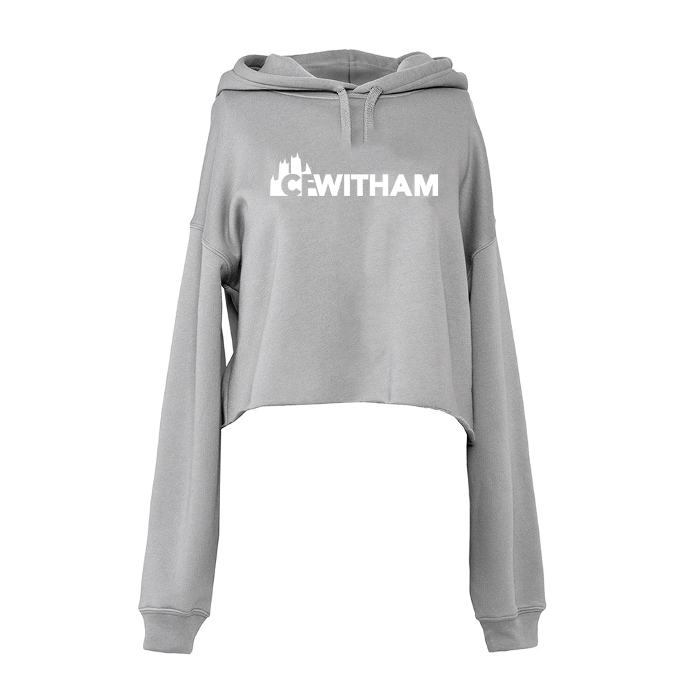 CrossFit Witham Lincoln - Cropped Ladies Hoodie - CF Witham Print